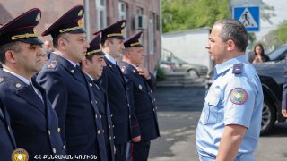 The Chairman of the Investigative Committee Artur Poghosyan Held Meeting in Armavir Regional Investigative Department